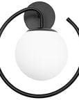 LAMPA ŚCIENNA KINKIET APP1152-1W Czarna