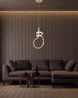 Lampa Wisząca Led G071-cp Złota 2