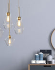 Lampa sufitowa szklana APP437-1CP APP438-1CP