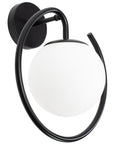 LAMPA ŚCIENNA KINKIET APP1152-1W Czarna