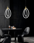 Lampa Wisząca Led G017-cp Złota 5
