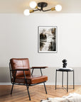 Lampa Wisząca APP1117-3C Czarno Złota