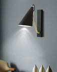 LAMPA ŚCIENNA KINKIET APP1142-1W Czarna