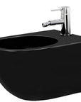 Bidet podwieszany Carlo Mini Czarny matowy