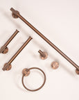 Wieszak łazienkowy RING 6610 Modern Miedź Szczotkowana 5