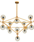 Lampa wisząca sufitowa Złota APP267-15C