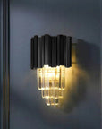 Lampa kryształowa kinkiet 312357 Czarna