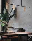 Lampa wisząca nowoczesna APP585-3CP Złota