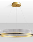 Lampa Wisząca LED APP1190-CP Złota 60cm