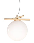 LAMPA WISZĄCA KULA ZŁOTA APP1667-1CP