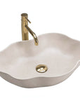 Umywalka nablatowa Rea Pearl Warm 1