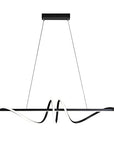 Lampa Wisząca Led Lhj023-cp 120 Cm Czarna 1