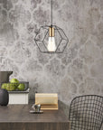 Lampa Wisząca APP1131-1CP Czarno złota 3