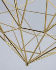 LAMPA WISZĄCA DIAMENT METAL LOFT APP562-1CP Jasne Złoto