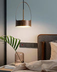Lampa wisząca LED APP1187-CP Wood Rose Gold