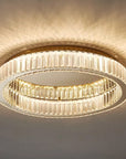 LAMPA KRYSZTAŁOWA PLAFON APP1719-C 40 cm Złota 5