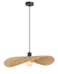 Lampa Sufitowa Wisząca APP1826-1CP Nature Black 1
