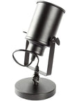 Lampa sufitowa ścienna reflektor APP486-1C Czarna