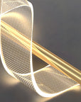 Kinkiet Led G032-w Złoty 3