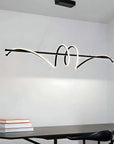 Lampa Wisząca Led Lhj023-cp 120 Cm Czarna 8