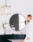 Lampa Wisząca APP1165-1CP GOLD WHITE
