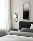 LAMPA ŚCIENNA KINKIET APP1755-1W BLACK WHITE 5
