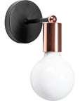 Lampa Kinkiet Ścienny Metalowy 392205 Różowe Złoto