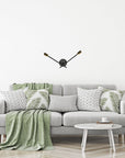 LAMPA ŚCIENNA KINKIET APP1119-2W Czarna