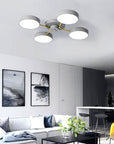 LAMPA SUFITOWA APP531-4C Szara