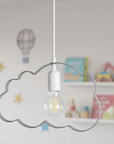 LAMPA WISZĄCA CHMURKA SZARA 4