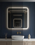 Lustro ścienne LED 70x70cm TOP-2 5