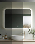 Lustro ścienne LED 80x60cm TOP-3 5