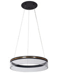 Lampa Wisząca LED APP1191-CP 40cm Czarna