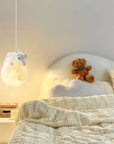 LAMPA SUFITOWA WISZĄCA WHITE BEAR APP1597-1CP 8