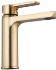 Bateria Umywalkowa REA ARGUS ZŁOTA SZCZOTKOWANA GOLD BRUSH Niska