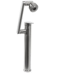 Bateria Umywalkowa REA PACO Wysoka Nikiel Szczotkowany INOX