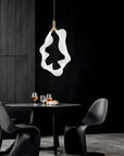 Lampa Wisząca Led G013-1cp Biały/złoty 5
