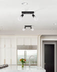 Lampa Sufitowa Reflektor Plafon APP696-2C Czarna