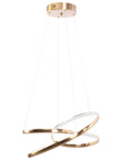 Lampa Wisząca Led G005-cp Złota 4