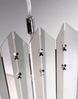Lampa Wisząca Metalowa APP1763-8CP Chrome 4