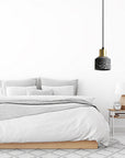 Lampa Sufitowa Wisząca Betonowa Lastri APP930-1CP Czarna 4