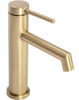Bateria Umywalkowa Rea Foss złota szczotkowana niska gold brush