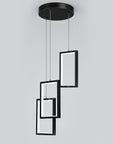 Lampa Sufitowa Wisząca Led Lhj087-3cp Czarna 3