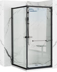 Kabina prysznicowa Rea Space In Black 80x100