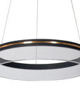 Lampa Wisząca LED APP1191-CP 40cm Czarna 5