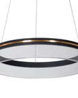 Lampa Wisząca LED APP1191-CP 40cm Czarna