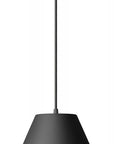 LAMPA SUFITOWA WISZĄCA KLOSZ METAL APP227-1CP CZARNA