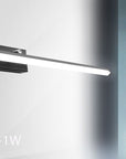 LAMPA KINKIET ŁAZIENKOWY LED NAD LUSTRO 20W 100CM APP375-1W CZARNA