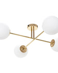 Lampa Sufitowa APP1248-4CP Złota
