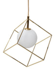 Lampa Wisząca APP1210-1CP Złota